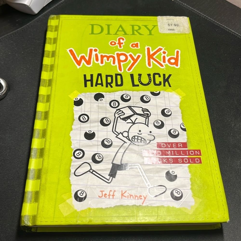 Diary of the wimpy kid Hard luck book!